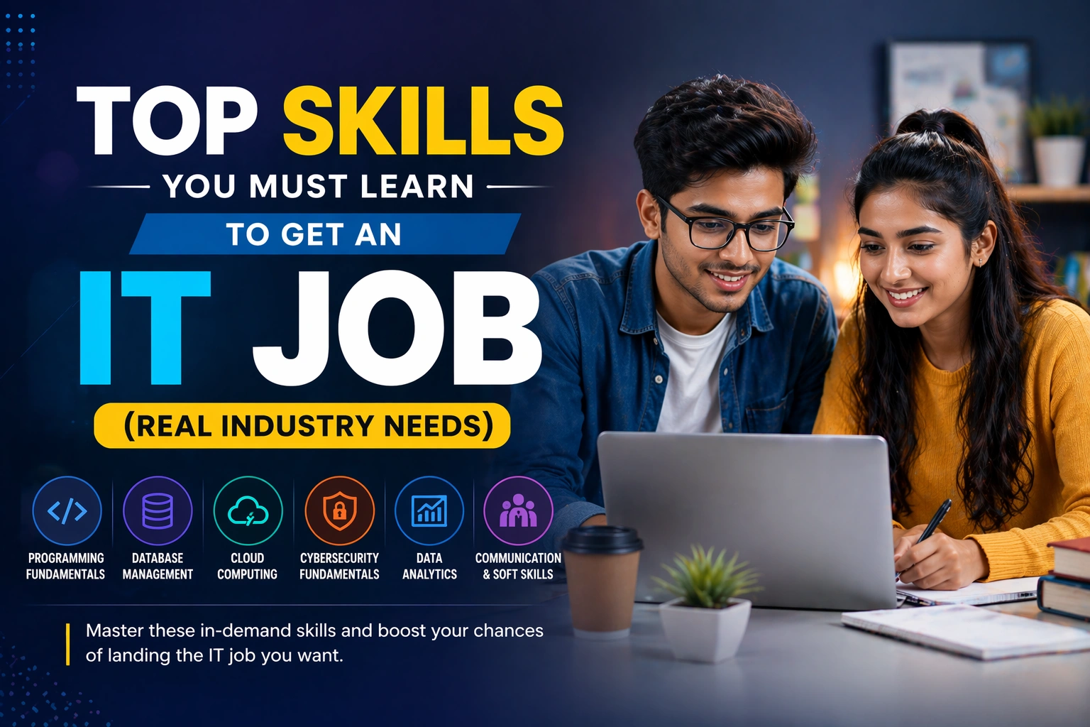 Top Skills You Must Learn to Get an IT Job (Real Industry Needs)